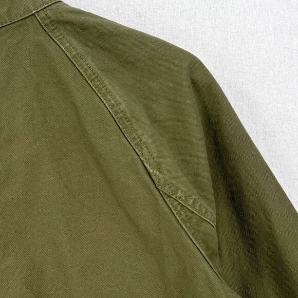 MADEWELL Northover Utility Jacket Womens Large Desert Olive Green Army Surplus - Picture 16 of 16